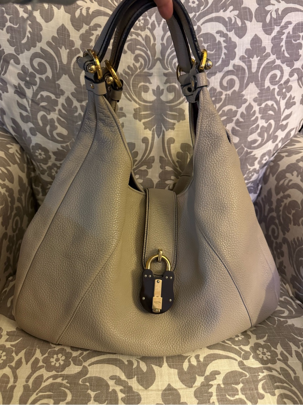 Loewe Pebble Leather Hobo Bag